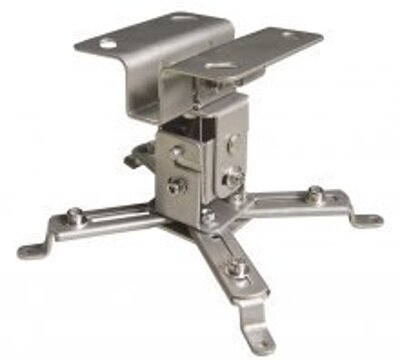 Suportes Videoprojector de Teto 12cm Universal Prata Suportes Videoprojector de Teto 12cm Universal Prata