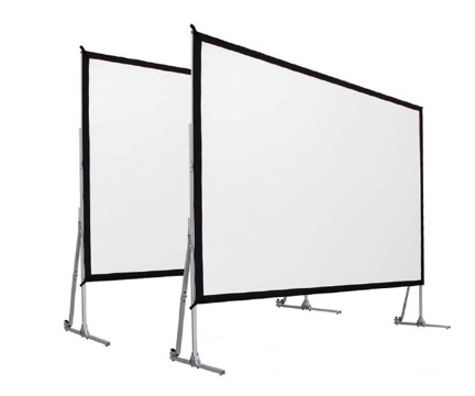 Telas de Projeção Fast Fold C/mala 330x187cm 16:9